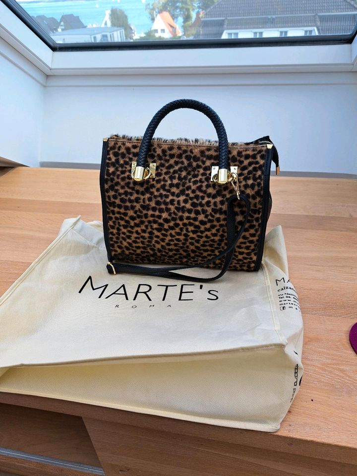 Marte's Roma Handtasche mit Umhängegurt animal print in Hamburg