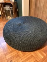 Ikea Pouf blau gehäkelter Bezug Niedersachsen - Soltau Vorschau