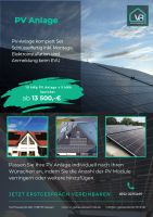 Schlüsselfertige 10 kWp  Photovoltaik Anlage inkl. 9 kWh Speicher Niedersachsen - Seesen Vorschau