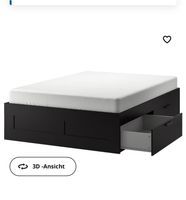 Ikea Brimmes Bett Ersatzschübe Schwarz Bayern - Bodenwöhr Vorschau
