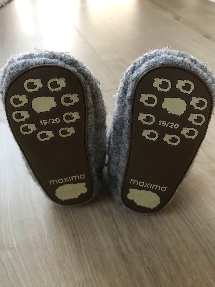 Warme Babyschuhe 19/20 Maximo in Magdeburg