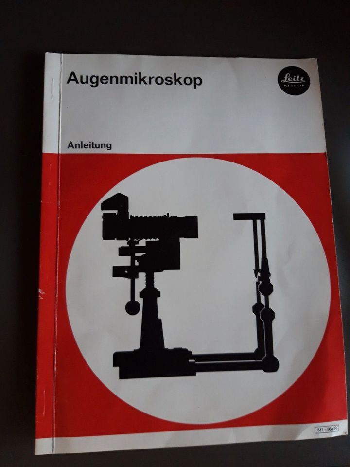 LEITZ Augenmikroskop mit Hubtisch zu verkaufen - Liebhaberstück! in Zehnhausen bei Wallmerod