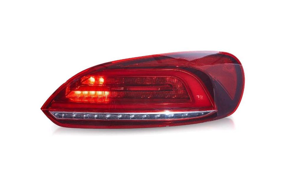 VOLL LED Lightbar Rückleuchten rot für VW Scirocco 3 (III) 08-14 in Calden