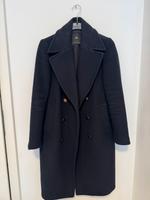 Eleganter ZARA Mantel in XS – Klassisch Dunkelblau , Doppelreihig Bremen - Oberneuland Vorschau