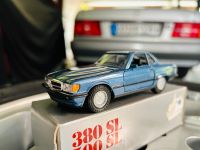 Mercedes Benz SL Modell R107 NZG 1:35 blau 300SL 420SL 500SL Schleswig-Holstein - Tangstedt  Vorschau