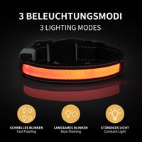 LED Halsband, Hundehalsband, Leuchthalsband Bayern - Nördlingen Vorschau