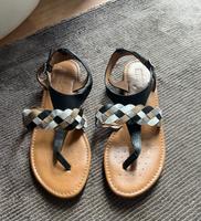 Sandalen Geox Respira Zehen 38 schwarz silber weiß beige neu Rheinland-Pfalz - Mainz Vorschau