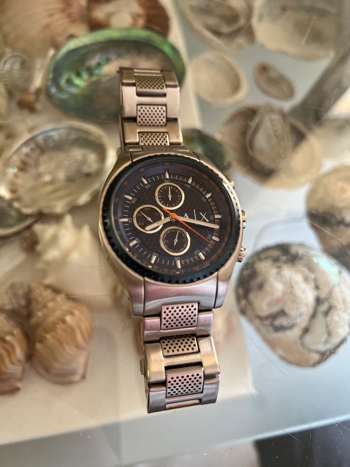 Armani Exchange AX1607 Armbanduhr Uhr Schmuck Herren in Muldestausee
