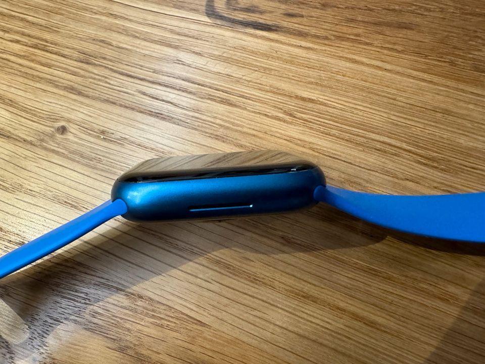 Apple Watch Series 7 Blue Alu Case - TOP ZUSTAND 2 Armb. OVP in Plauen