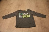 Graues Langarm T-Shirt - Daddys best Buddy - Größe 86 Nordrhein-Westfalen - Mülheim (Ruhr) Vorschau