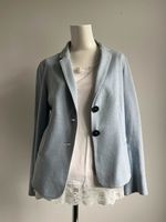 Taifun Blazer 36 blau Viskose und Shirt weiß mit Spitze Nordrhein-Westfalen - Hagen Vorschau