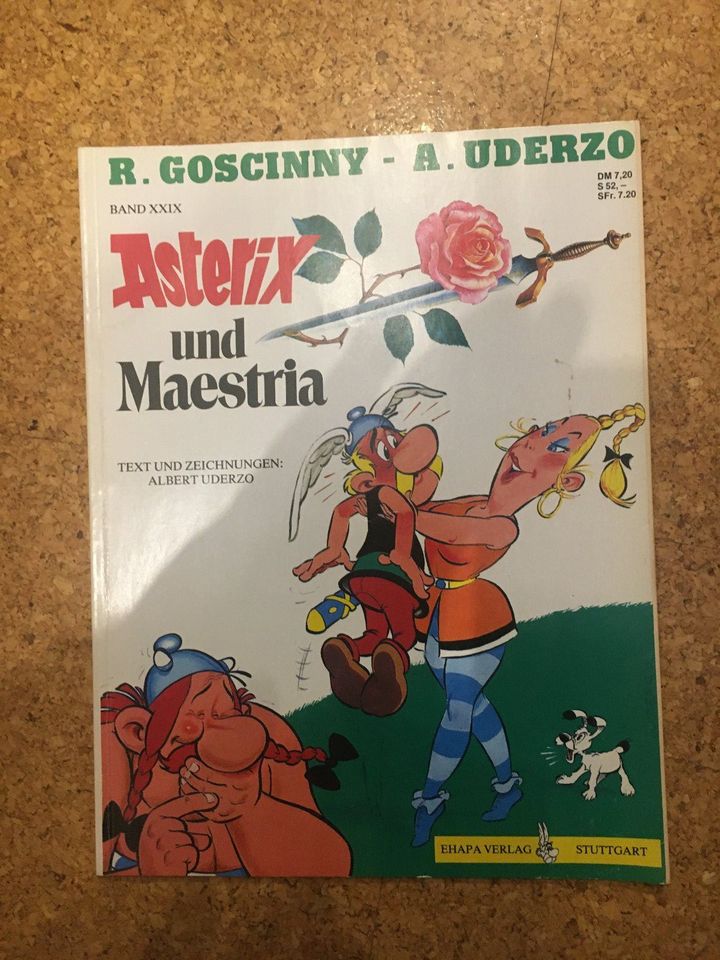 Asterix und Maestria, 1. Auflage 1991, Band XXIX 7,20 DM in Sonthofen