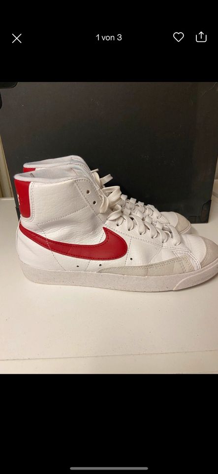 Nike Blazer 40 rot Sneaker in Duisburg