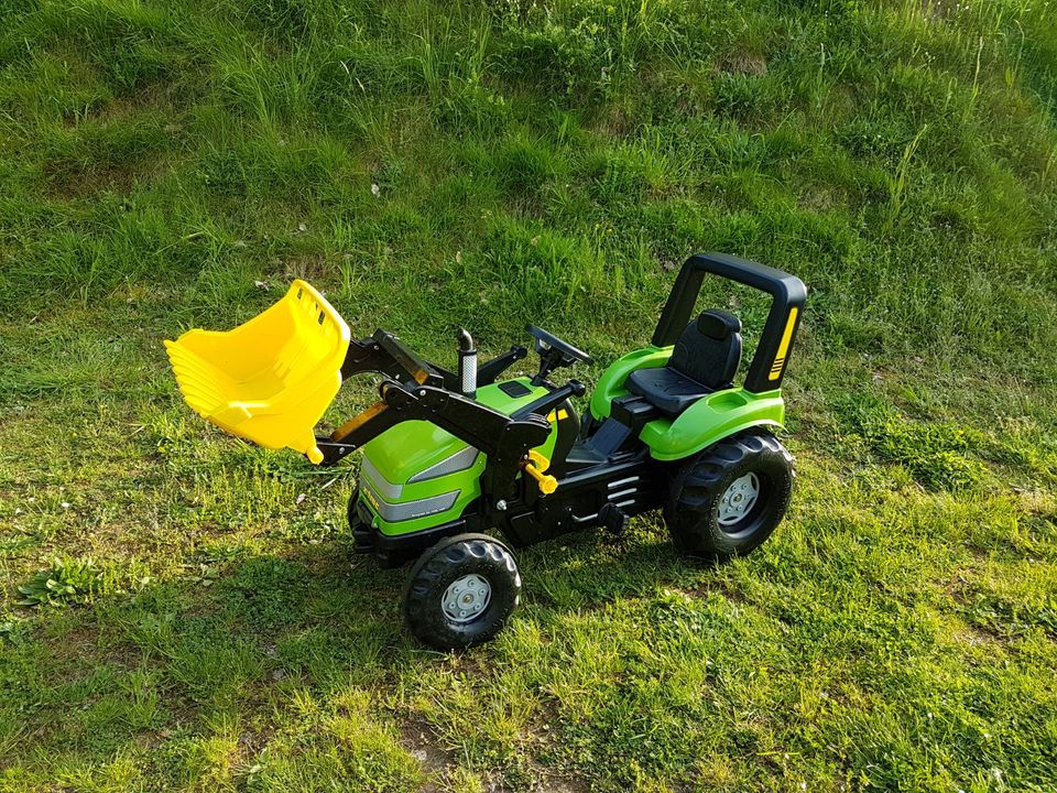 Großer Trettraktor Traktor Kinder Rolly Toys in Sohren Hunsrück