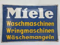 ‼️Altes großes Miele Emailleschild ca 50 x 75 cm Saarland - Heusweiler Vorschau