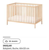 Ikea Babybett höhenverstellbar Bothfeld-Vahrenheide - Sahlkamp Vorschau