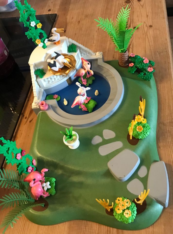 Playmobil Flamingos, Pelikane und eine grüne Oase der Ruhe in Solingen