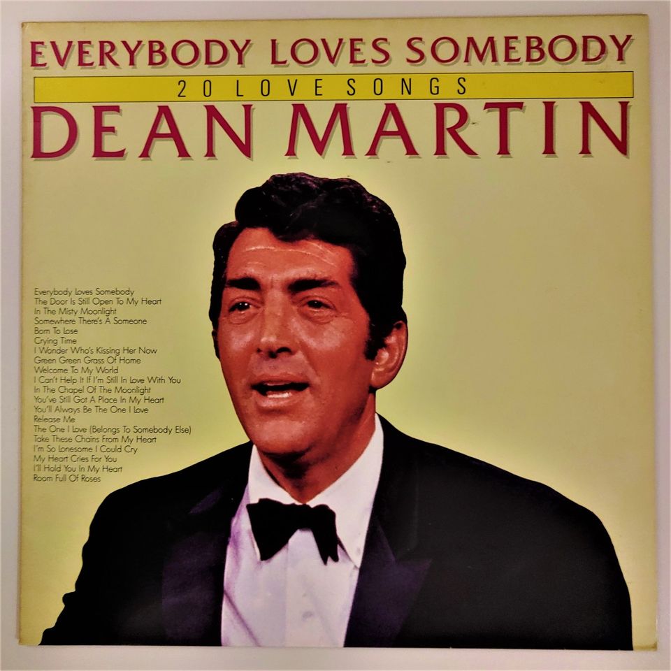 DEAN MARTIN: "Everybody Loves Somebody" (LP/Vinyl) NM in Centrum