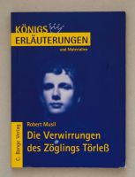 Robert Musil Verwirrungen des Zöglings Törleß Königserläuterungen Bayern - Königsbrunn Vorschau