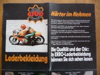Erbo Motorrad Lederbekleidung Original Prospekt 70er-Jahre Rheinland-Pfalz - Grafschaft Vorschau