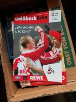 FC Köln Clubmagazine ,Geißbock Echo, mit Poster, meist von 2009 Baden-Württemberg - Rust Vorschau