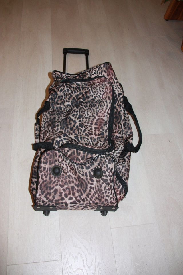 Reisetasche; rollen und ausziehbare Griff Tiger Print in Herzogenrath