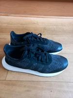 ADIDAS Sneaker Gr. 41 1/3, UK 7 1/2, Schwarz/Silber Osnabrück - Hasbergen Vorschau