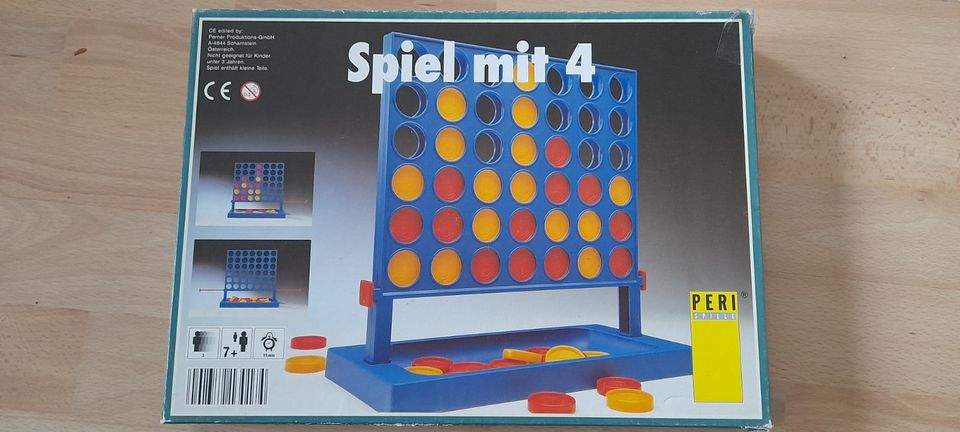 Spiel mit 4 Strategiespiel Gesellschaftsspiel Peri Spiele, gebr. in Großenwiehe