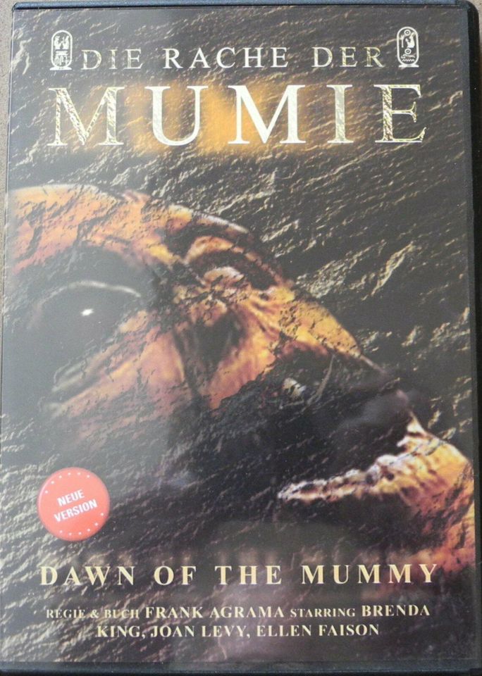 Die Rache der Mumie, DVD mit Brenda King, Joan Levy, Ellen Faison in Schwarzach am Main