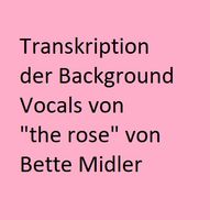 Transkription eines 3 stimmigen Liedes mit Audioscore oder Gehör Baden-Württemberg - Ebringen Vorschau