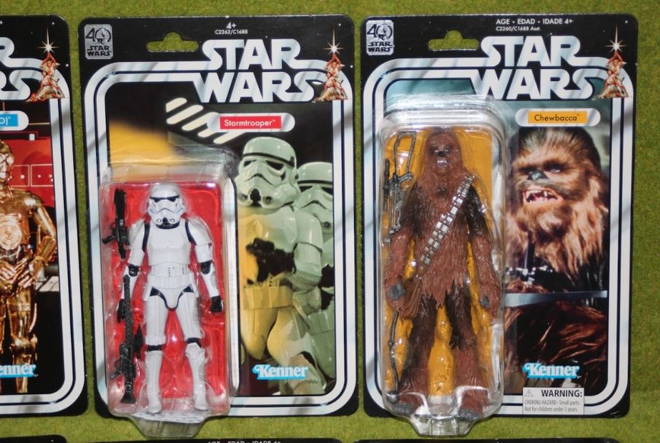 Star Wars Black Series 40 Anniversary Hasbro Wave Set Case Figur in Düsseldorf
