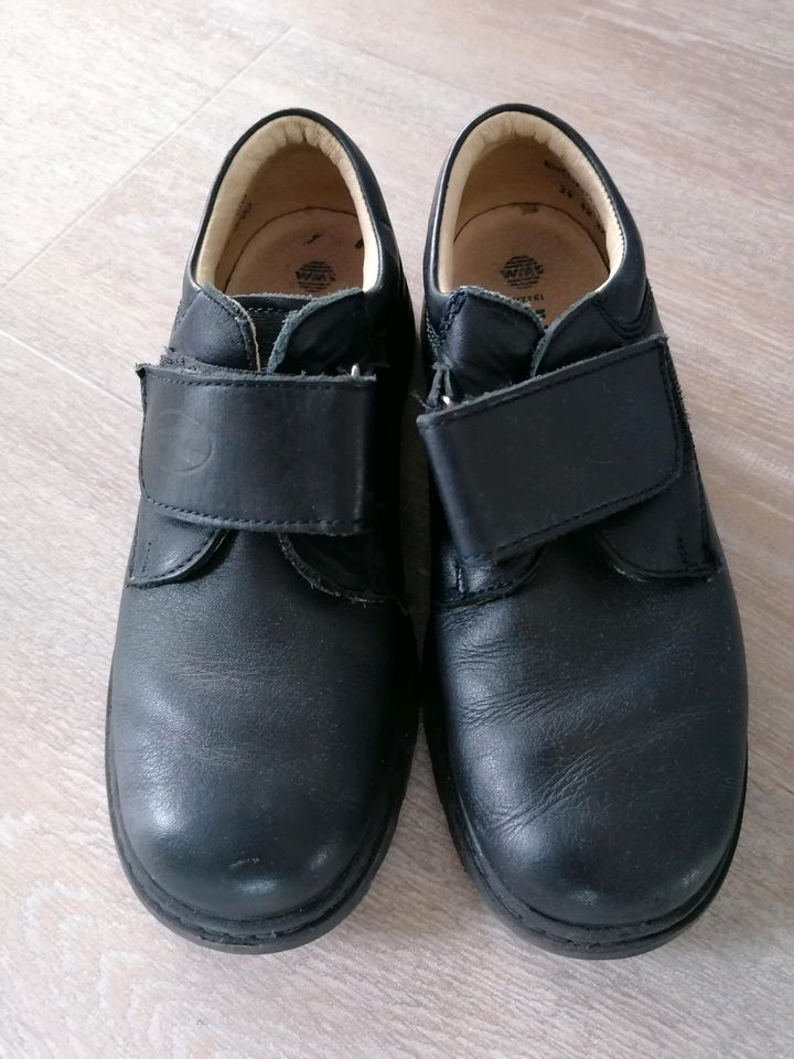 Halbschuh Richter Leder Kinder Gr. 34 schwarz TOP in Itzstedt