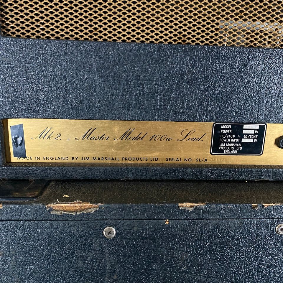 Marshall JMP Master Vol Ex - Die Ärzte - Barshall Top & Box KULT in Herne