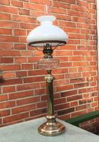 Antike Petroleumlampe ( 1920 ) Messing, Höhe 80 cm Kiel - Holtenau Vorschau