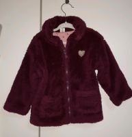 Kuschelige Teddyjacke, bordeauxrot, Gr.86 Bayern - Aurach Vorschau