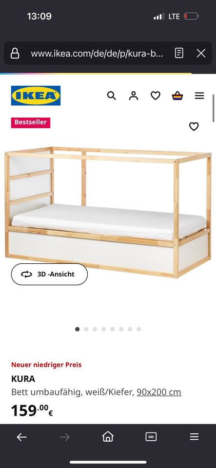 Ikea Kura Hochbett in Großhansdorf