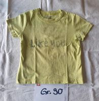 Kinder T-Shirt Shirt Benetton Größe 90 Junge Mädchen gelbgrün Bayern - Pfronten Vorschau