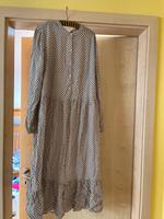 Montego Kleid schwarz beige Gr 42 fällt groß aus Bayern - Saal Vorschau