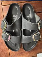 Birkenstock Sandale Arizona schwarz, 38-ungetragen Wandsbek - Hamburg Volksdorf Vorschau