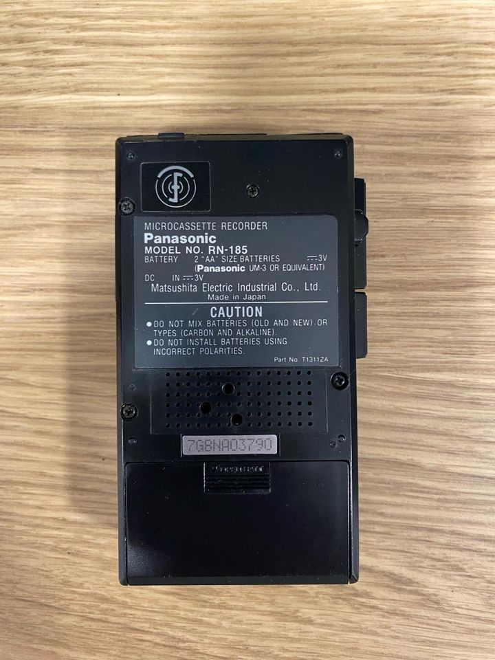 Diktiergerät Panasonic RN185 in Dettingen an der Erms