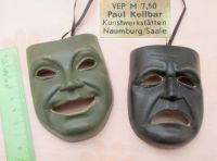 2 Keramik Masken Theater DDR & 3 Anstecknadeln Sachsen - Chemnitz Vorschau