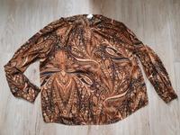 H&M Bluse Shirt Oberteil 44 xxl paisley Muster Satin schwarz Rheinland-Pfalz - Trier Vorschau