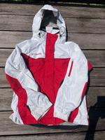 Vintage rot weiße Columbia Regenjacke Nordrhein-Westfalen - Rösrath Vorschau
