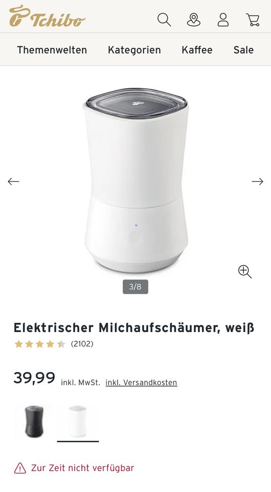 Tchibo elektrischer Milchaufschäumer Neu in Berlin