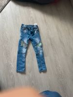 Mädchen Jeans mit Pailetten 104 Skinny Hose Essen - Stoppenberg Vorschau