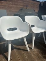 4 Stühle weiß Garten - Kunststoff - Frankfurt am Main - Kalbach Vorschau