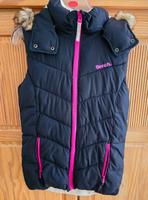 Bench Weste blau pink Fleeceweste Fellkragen Gr. XS / Gr. S wNeu! Sachsen-Anhalt - Kelbra (Kyffhäuser) Kelbra Vorschau
