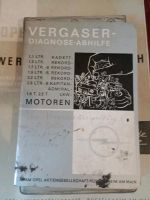 Vergaser Diagnose Opel Kadett, Rekord, Kapitän, Admiral, LKW,1966 Rheinland-Pfalz - Freinsheim Vorschau