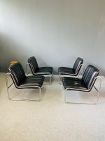 4  Sessel aus Chrom & Leder 70er Mid Century Vintage Space Age Baden-Württemberg - Ostfildern Vorschau