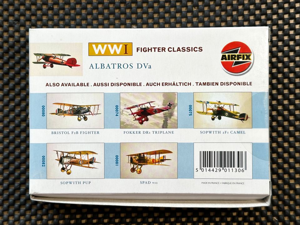 00078 AIRFIX Albatros DVa 1/72 WWI fighter classics in Crailsheim